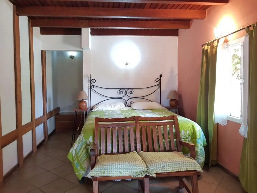 Cabaña Azul, detalle de la habitación